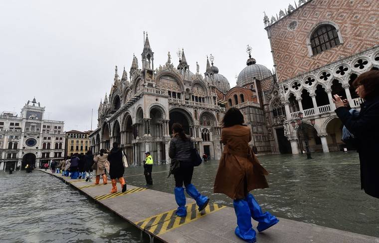 Россия ответила на призыв Венеции о помощи после наводнения