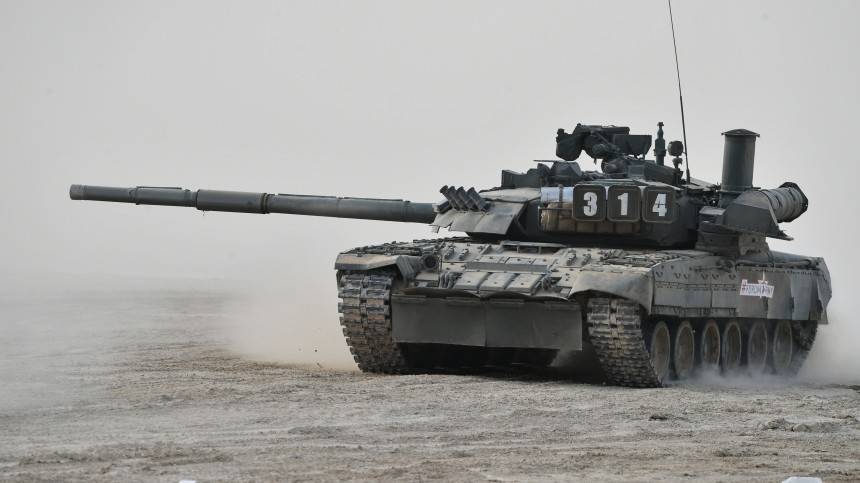Американские военные поделились видео с испытаний российского Т-80