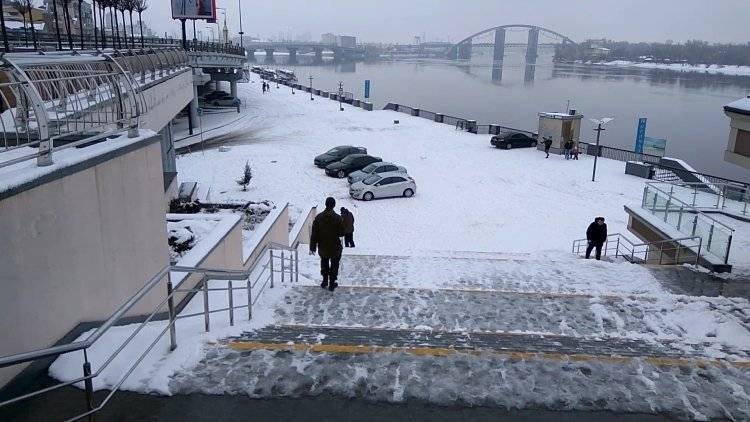 Снег, шторм и гололед ожидаются в Красноярске в начале рабочей недели