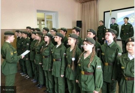 Членами «Юнармии» стали 42 воспитанника Новочебоксарского кадетского лицея
