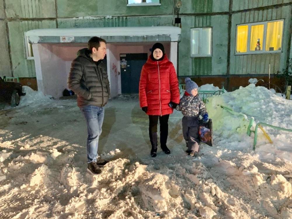 Губернатор Мурманской области оценил уборку снега в ЗАТО Александровск