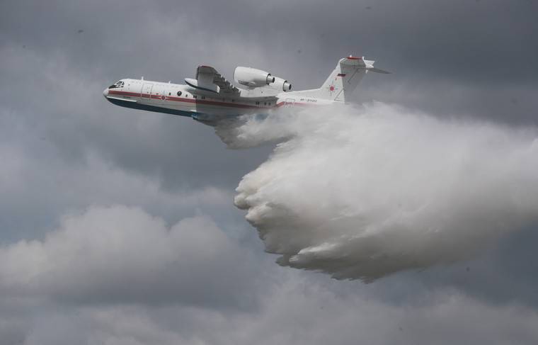 МЧС направило в Абхазию самолёт Бе-200 для тушения пожаров