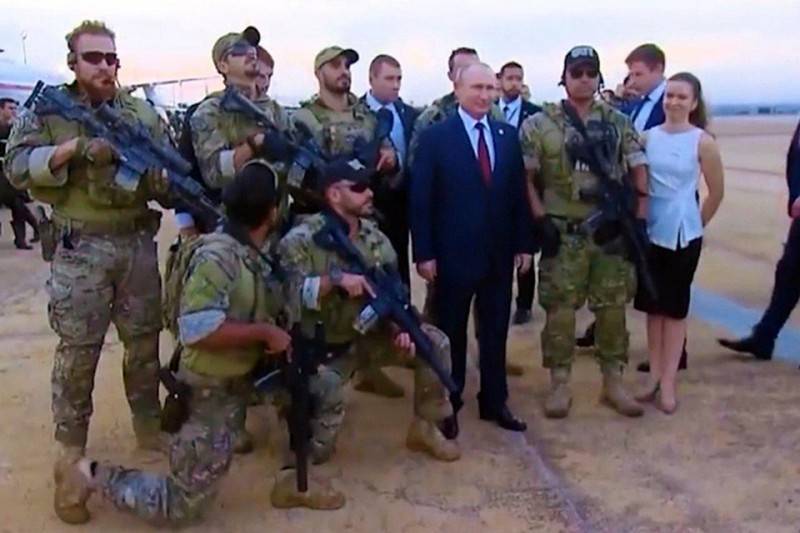 Путин поблагодарил за работу бразильский спецназ