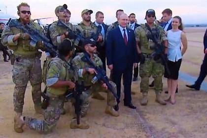 Объяснена подоплека фото Путина в окружении бразильского спецназа