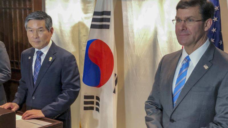 США и Южная Корея откладывают совместные военные учения