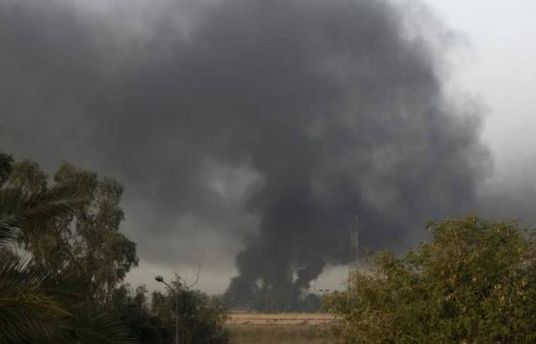Район вблизи «зеленой зоны» Багдада подвергся ракетному обстрелу
