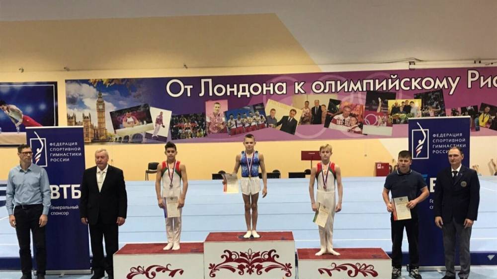 Юный новгородец завоевал золотую медаль на Первенстве России по спортивной гимнастике
