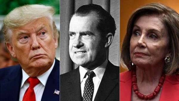 Пелоси троллит Трампа: «Опозоренный» Никсон больше заботился о США