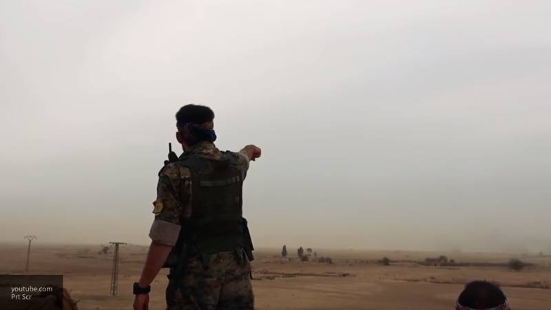 Турецкие войска с союзниками атакуют укрытия курдских боевиков в провинции Алеппо в Сирии