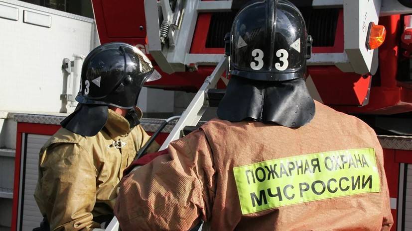 На северо-западе Москвы произошёл крупный пожар на складе