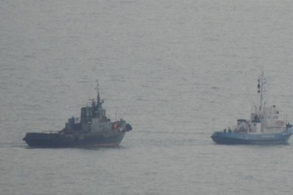 Украинские корабли переданы неподалёку от Одессы