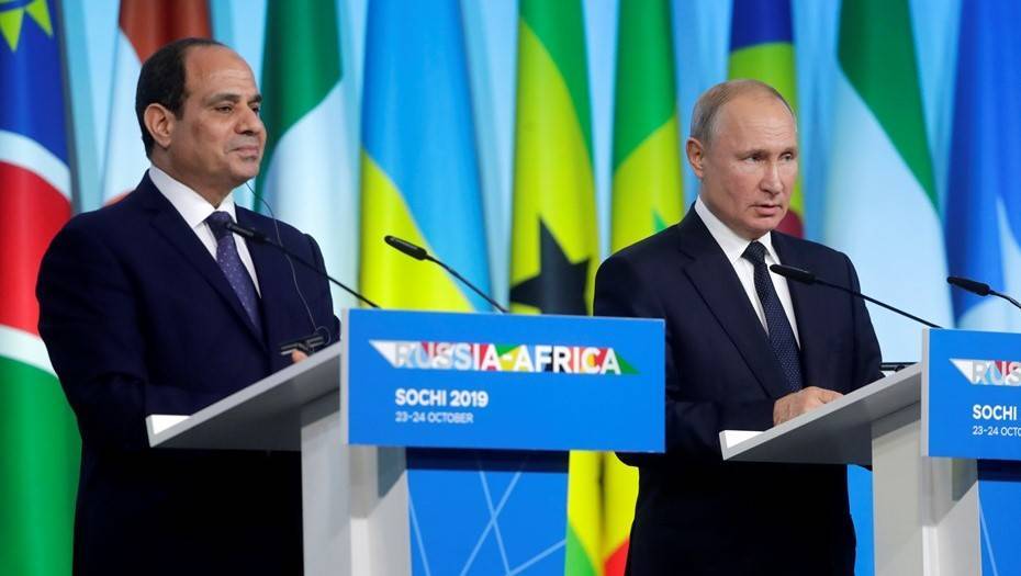 Москва и Каир занимаются подготовкой визита Путина в Египет в 2020 году