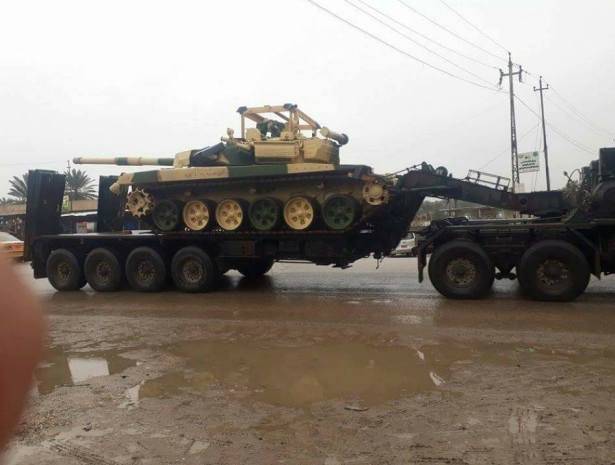 Первый этап поставок Ираку танков Т-90С завершен