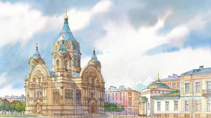 Власти Петербурга хотят воссоздать Борисоглебскую церковь на Синопской набережной