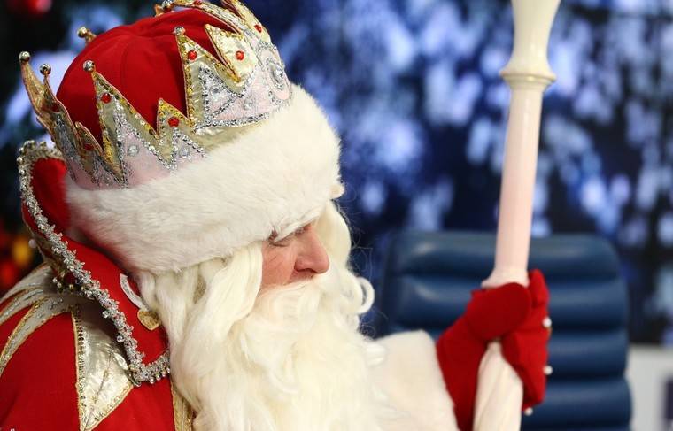 Сказочные персонажи поздравили Деда Мороза с днём рождения