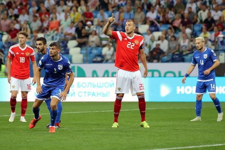 Сборная России по футболу сыграет с Данией на Евро-2020