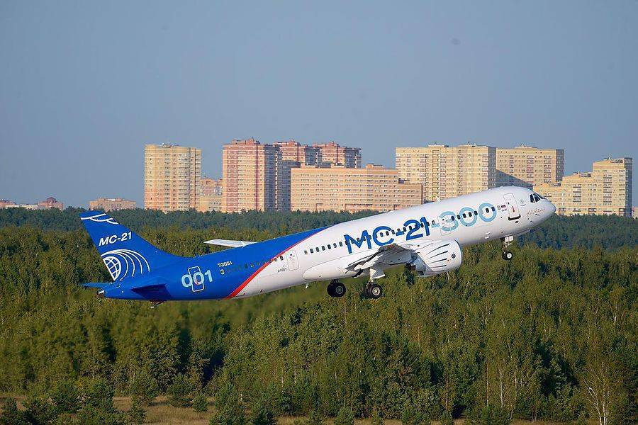 Российские авиакомпании будут покупать МС-21 по цене в два раза ниже каталога