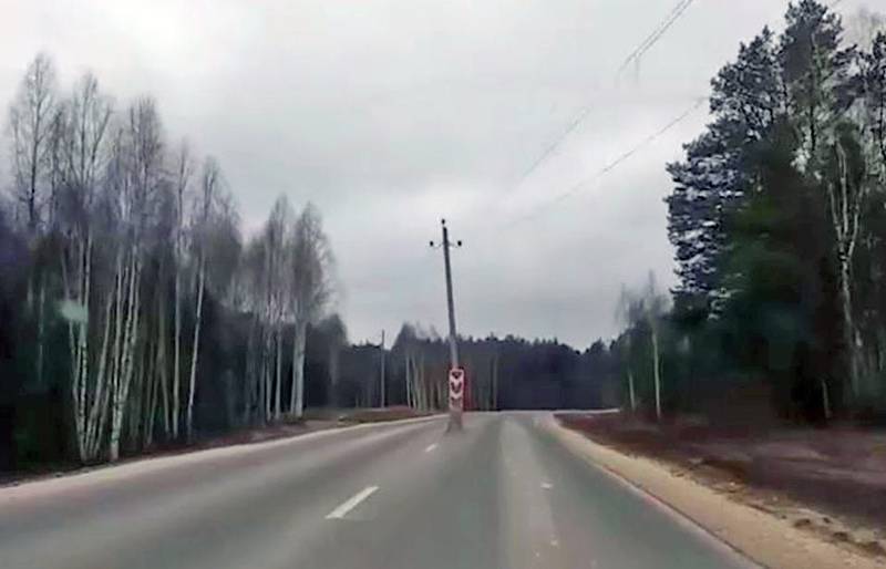 История со столбами на дороге во Владимирской области оказалась фейком