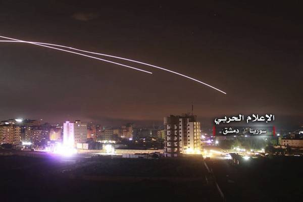 Израиль и Сирия обменялись ракетными пусками