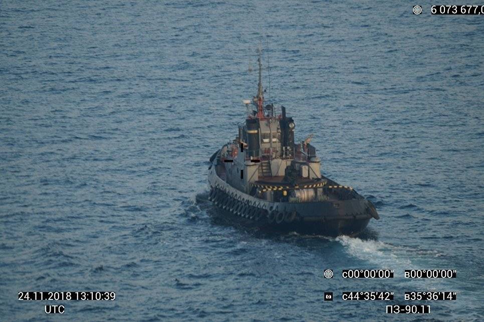 Киев не посчитал доброй волей возвращение Россией задержанных кораблей