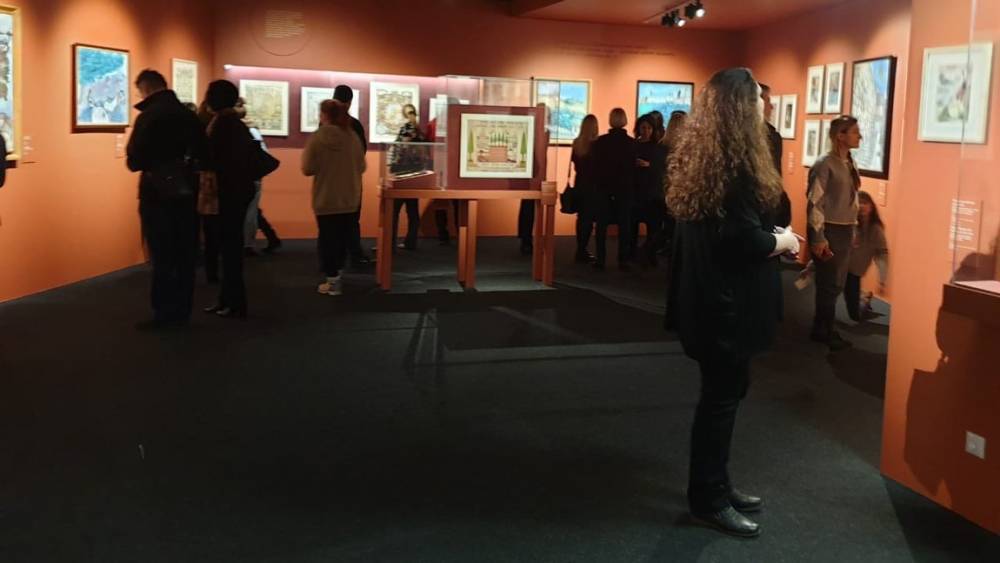 Около четырех тысяч гостей посетили выставку Марка Шагала в Истре