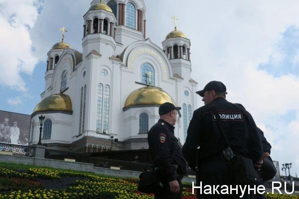 У мужчины, угрожавшего "взорвать" Храм-на-Крови в Екатеринбурге, нашли муляж гранаты