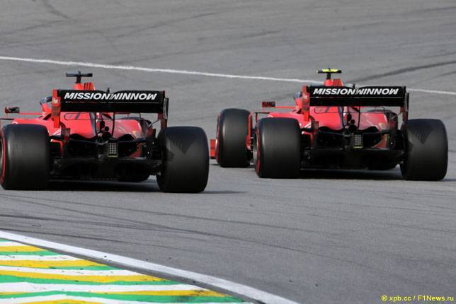Браун: Один из гонщиков Ferrari должен взять вину на себя