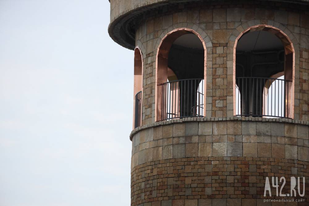 В башне кемеровского Парка Ангелов откроют винтовую лестницу