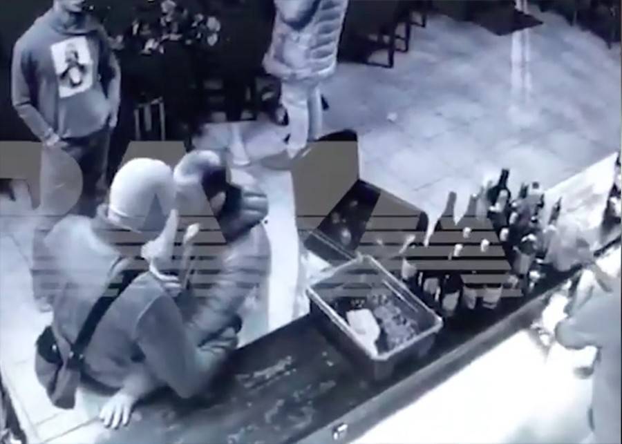 Опубликовано видео потасовки с участием спецназовца ФСБ в Москве