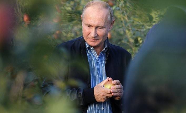 Blick: Путин ждет, когда спелое украинское яблоко упадет ему в руки