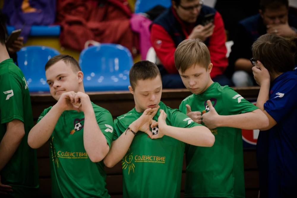 В столице прошли Московские открытые соревнования по мини-футболу среди команд людей с синдромом Дауна