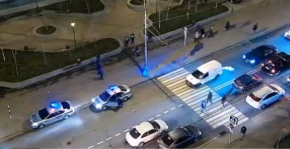 В Москве автомобиль сбил мужчину на пешеходном переходе