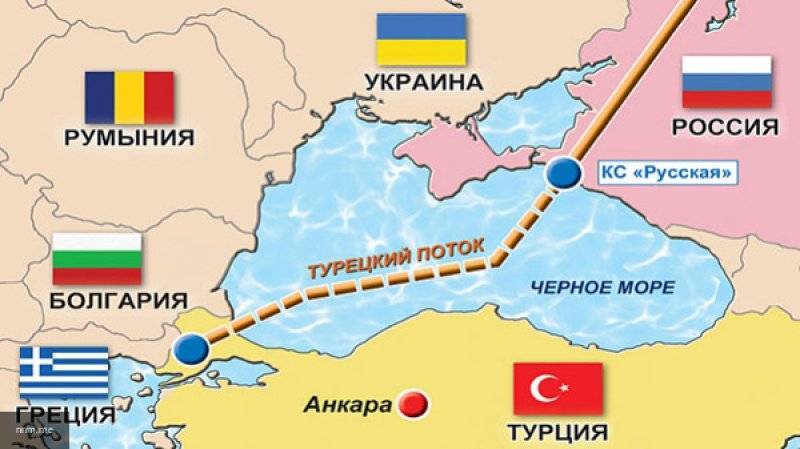 "Газпром" заполнил газом обе нитки "Турецкого потока" перед вводом в эксплуатацию