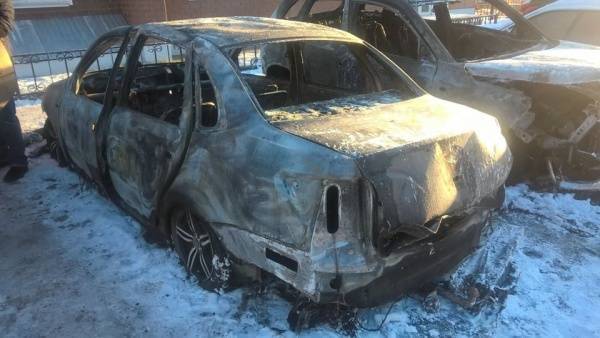 В Перми сгорел автомобиль координатора краевого отделения "Левого фронта"