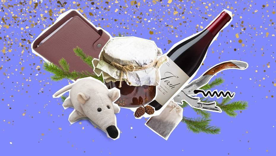 Вино для гурманов и сладости без химии. Какие подарки на Новый год заказали петербургские предприятия и власти