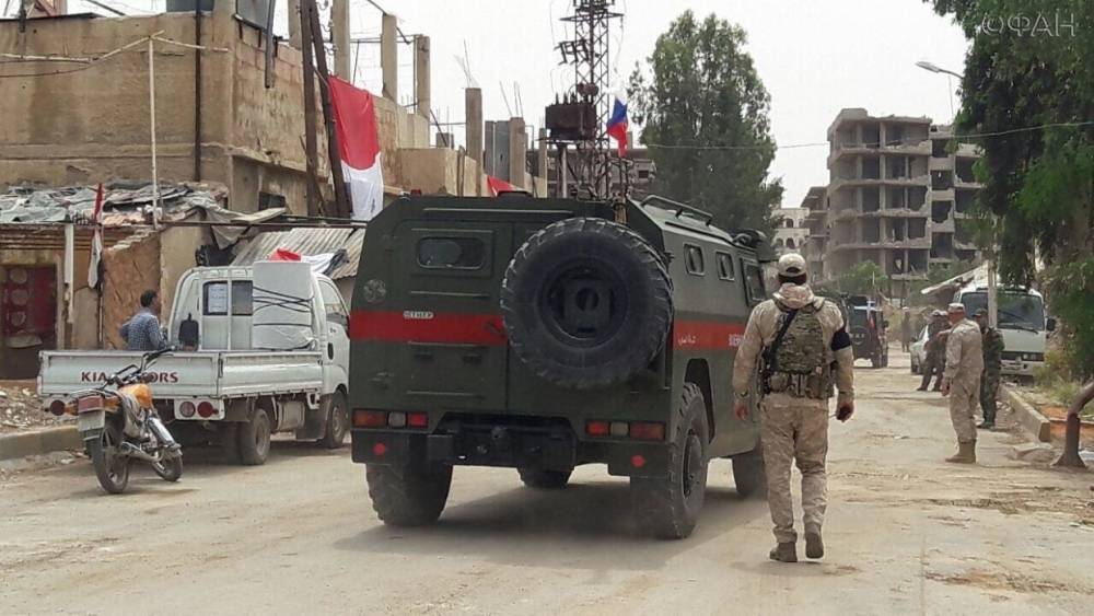 Российские военные в Сирии провели патрулирование в провинциях Алеппо и Хасака