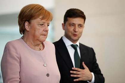 Раскрыто содержание телефонного разговора Зеленского и Меркель