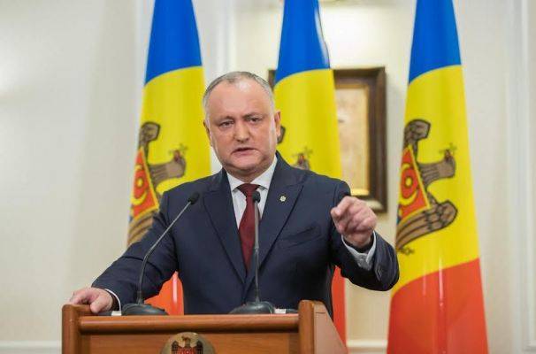 Андрей Нэстасе метит в кресло президента Молдавии, считает Игорь Додон