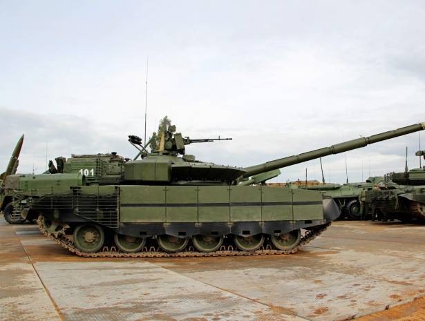 Первая партия модернизированных Т-80БВМ отправлена в войска