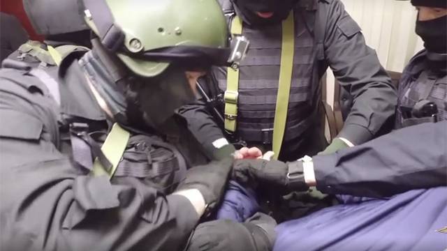 Видео задержания экс-генерала милиции, готовившего заказное убийство