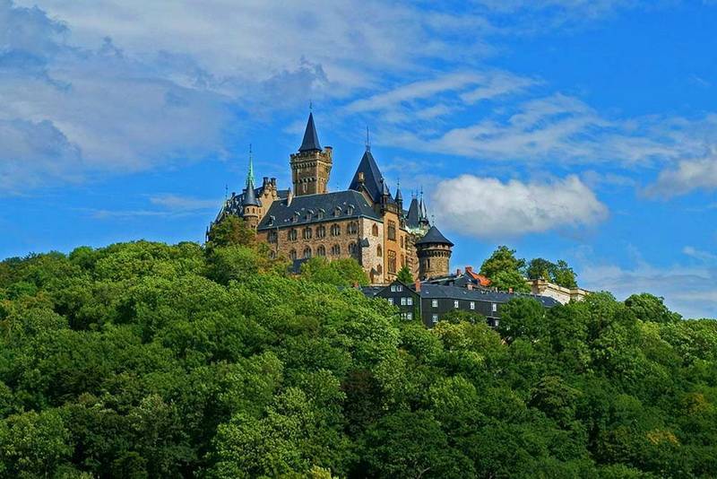 Интересные места Германии: Замок Вернигероде