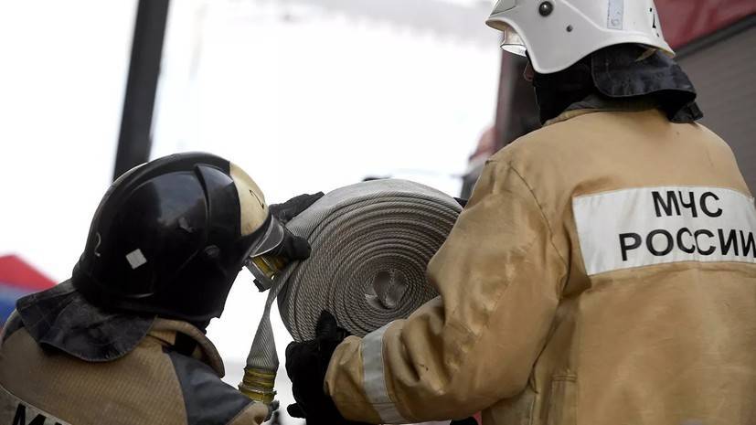В Кемерове начали проверку после гибели человека при пожаре на складе