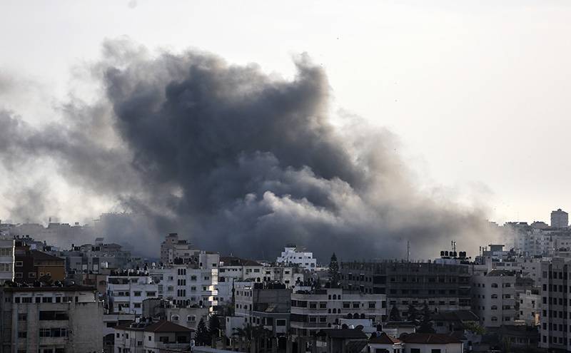 Израиль нанёс массированный удар по Сектору Газа