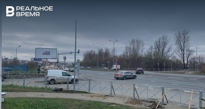 В Казани открыли движение на перекрестке улицы Азата Аббасова и Мамадышского тракта