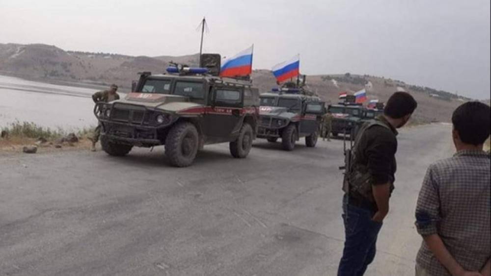 Российская военная полиция патрулирует северную часть провинций Алеппо и Ракка