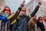 Зеленского в Тернополе пропустили через «коридор позора»