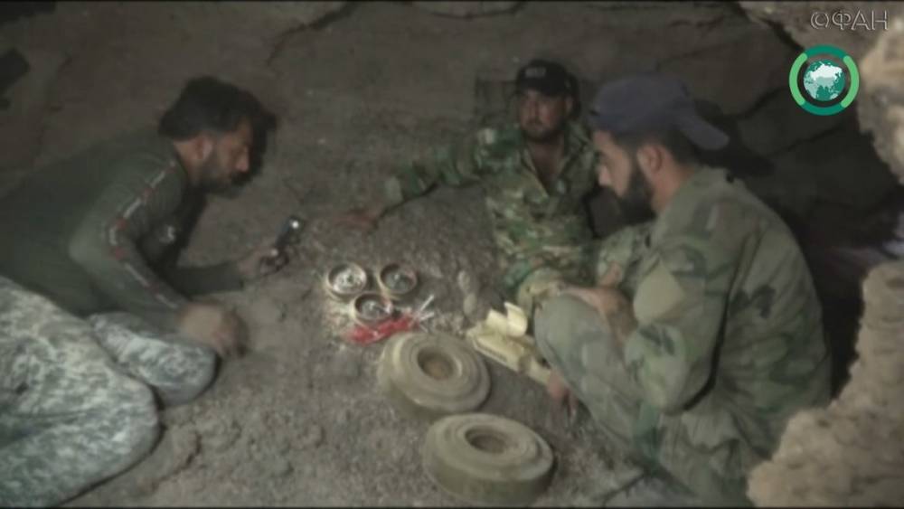 Сирийская армия обнаружила сеть туннелей боевиков на востоке Дейр-эз-Зора