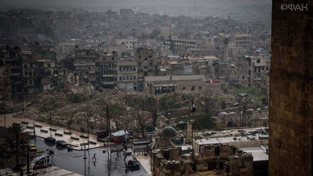 Террористы обстреляли жилой квартал в сирийском Алеппо