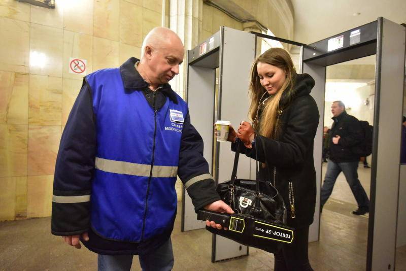 Количество досмотренных пассажиров московского метро увеличилось в 2019 году