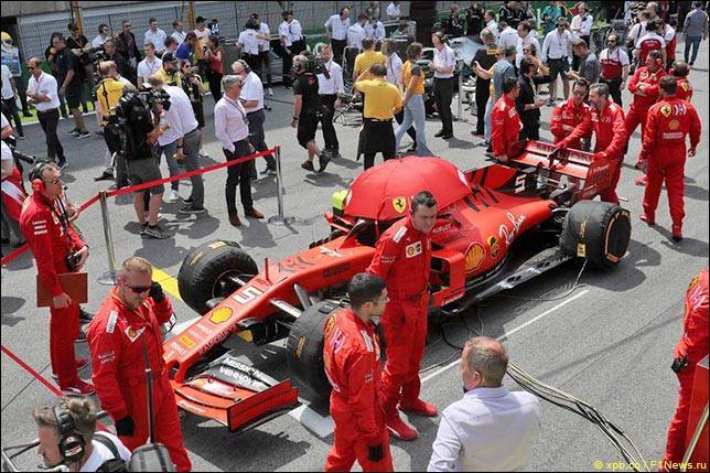 В FIA изучают детали силовой установки Ferrari